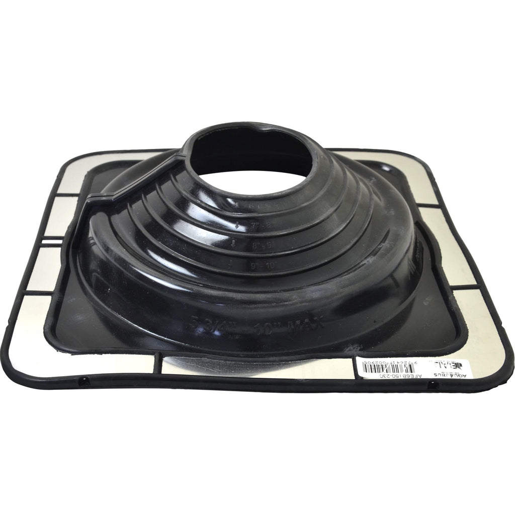 Aquaseal FlashRite #6 Metal Roof Pipe Flashing Black 150-230mm-3