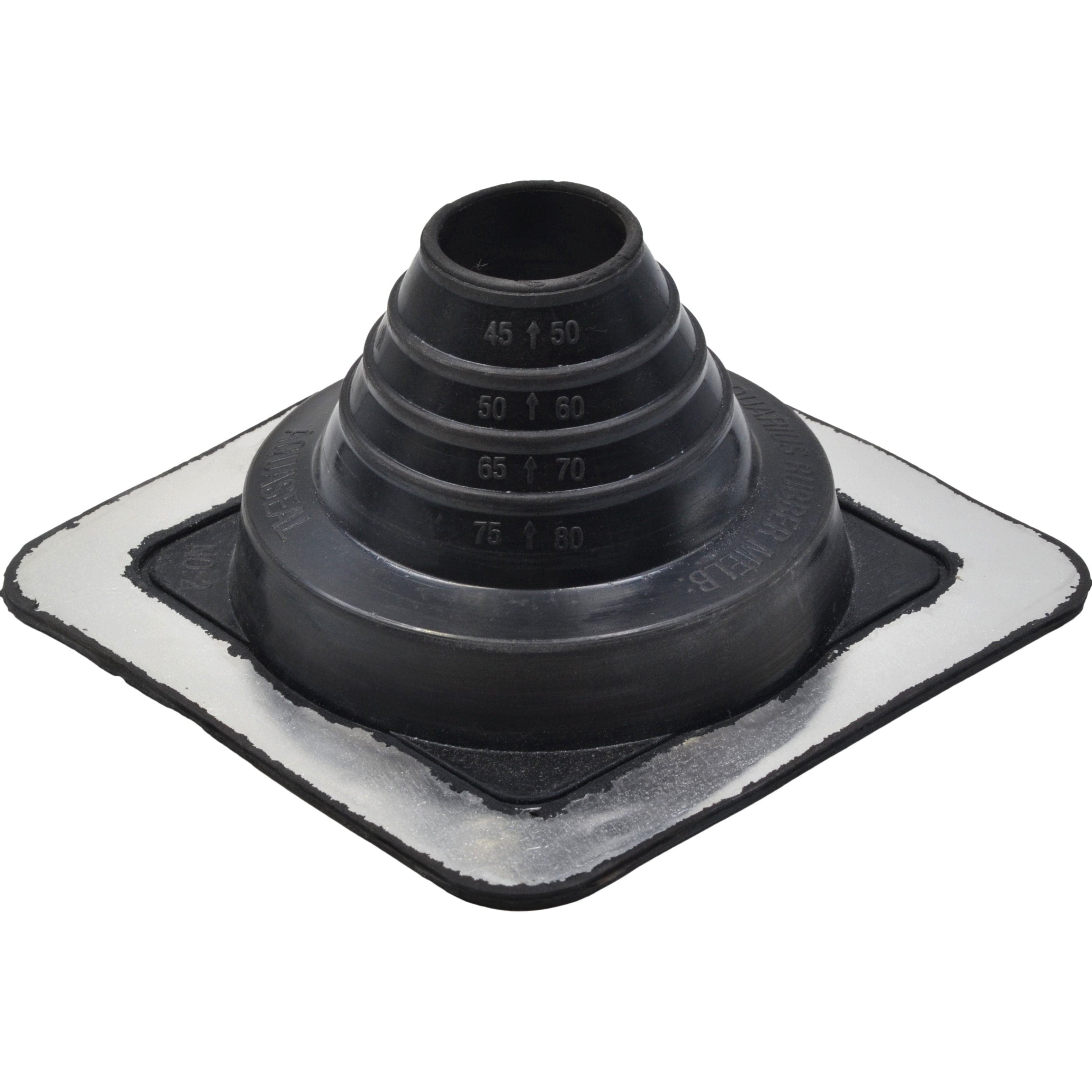 Aquaseal Special #2 Vent Pipe Flashing Black 50-80mm-0