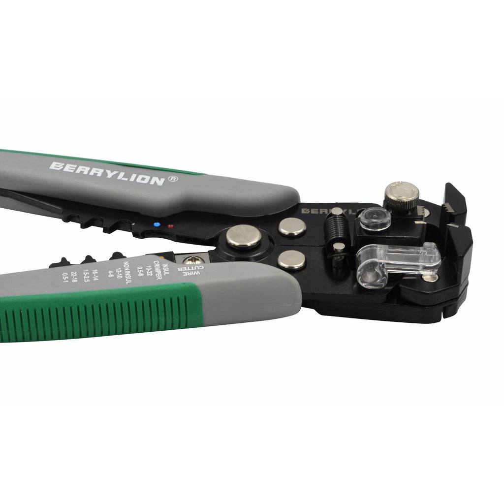 Berrylion Self-Adjusting Wire and Cable Stripper and Crimping Tool-4