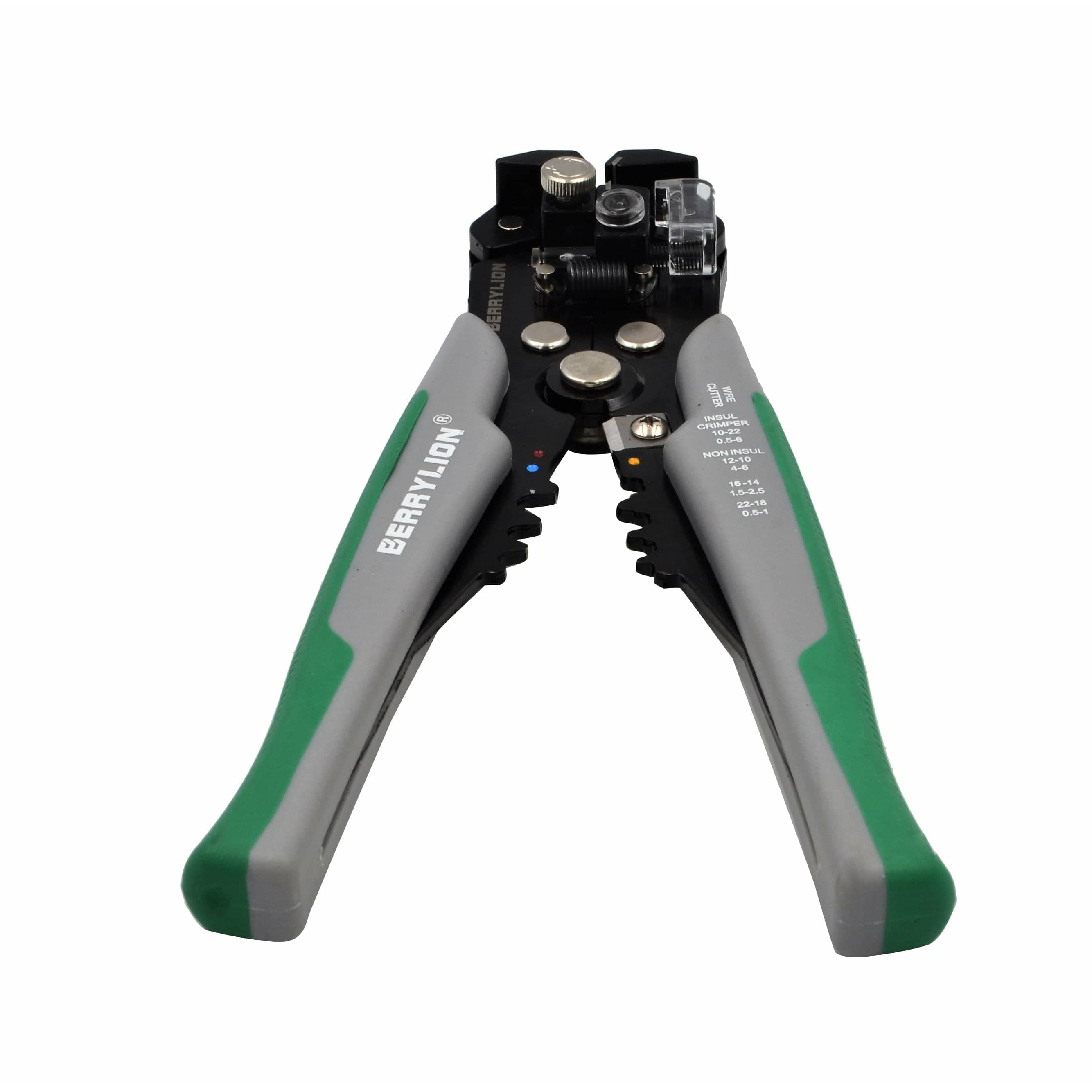 Berrylion Self-Adjusting Wire and Cable Stripper and Crimping Tool-1