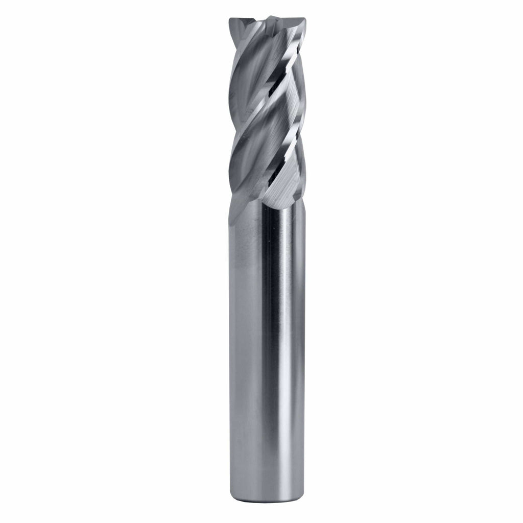 Best Carbide 12mm 4 Flute Corner Radius End Mill –  0.2mm Radius, 12mm Shank-0