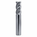 Best Carbide 4mm 4 Flute Corner Radius End Mill – 0.2mm Radius, 6mm Shank-0