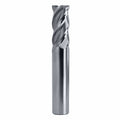 Best Carbide 8mm 4 Flute Corner Radius End Mill – 0.2mm Radius, 8mm Shank-0