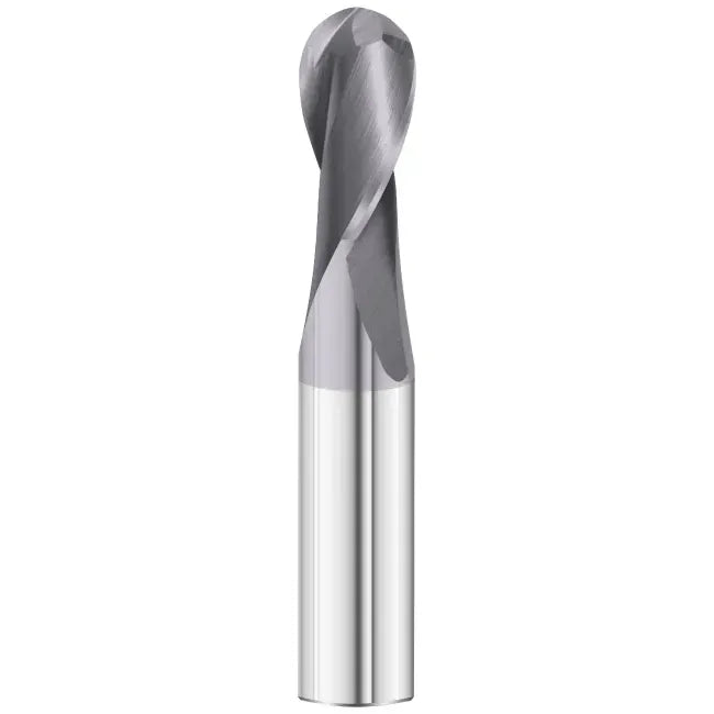 Best Carbide - Short Series Ball Nose Slot Drill 1/8" (2 Flute)-0