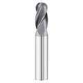 Best Carbide - Short Series Ball Nose Slot Drill 8mm (2 Flute)-0