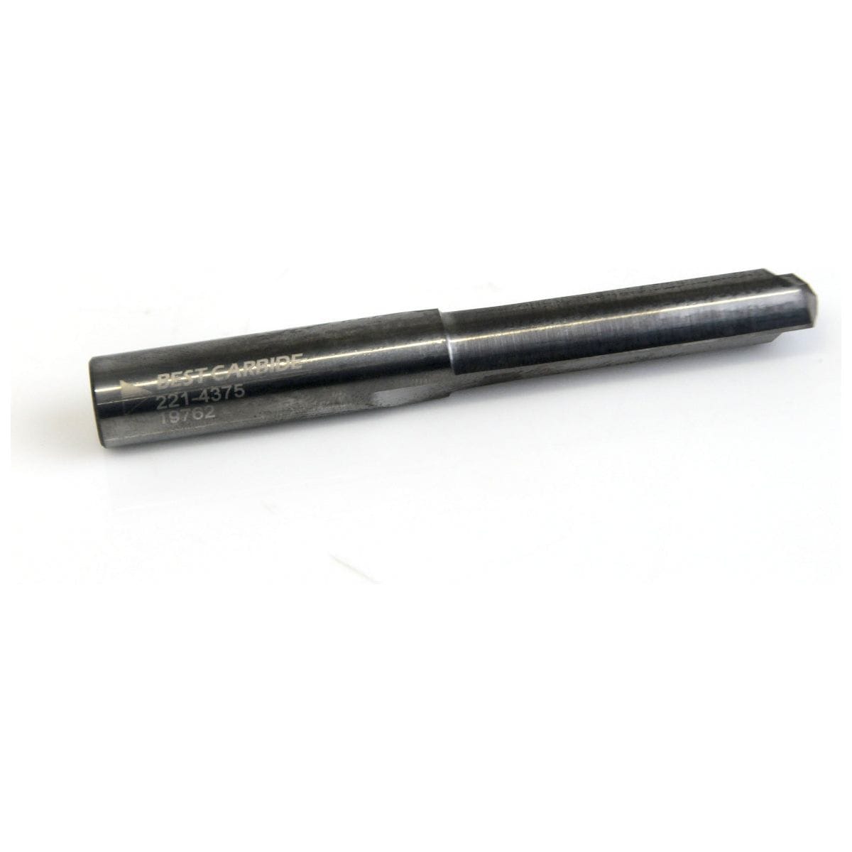 Best Carbide Straight Flute Uncoated 2-Flute Drill 0.43" / 7/16, 140° Drill Point-1