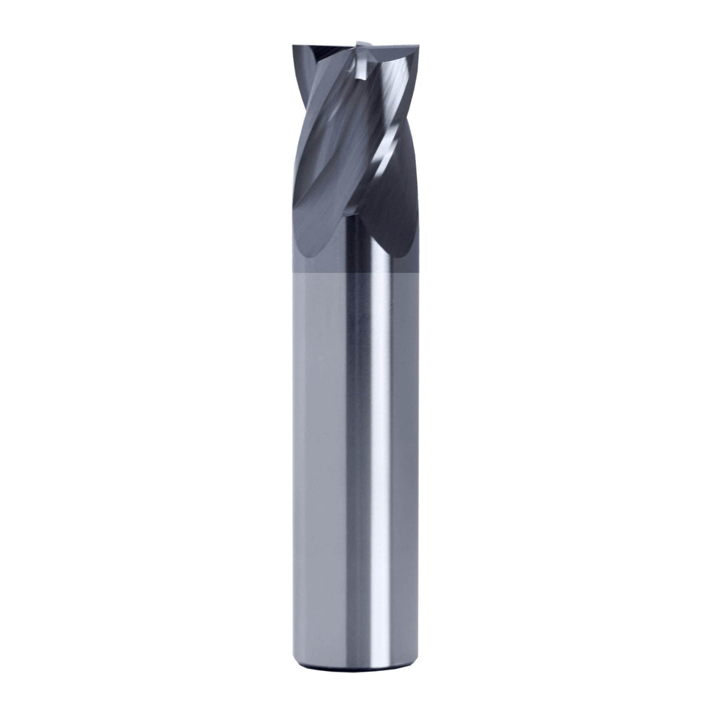 Best Carbide 1/4" 4 Flute Stub Square End Mill – 1/4" Shank TiALN coated-0