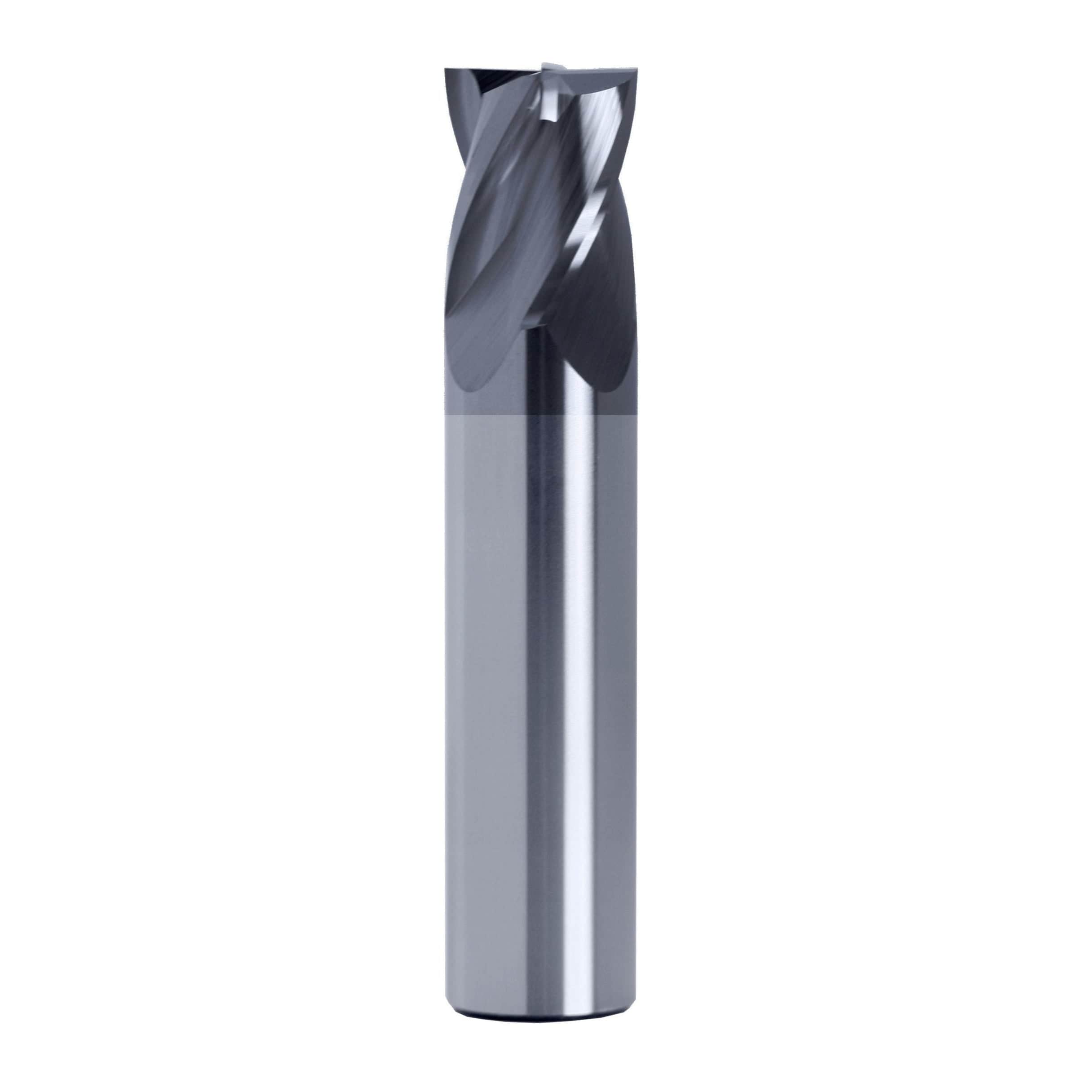 Best Carbide 1/4" 4 Flute Stub Square End Mill – 1/4" Shank TiALN coated-0