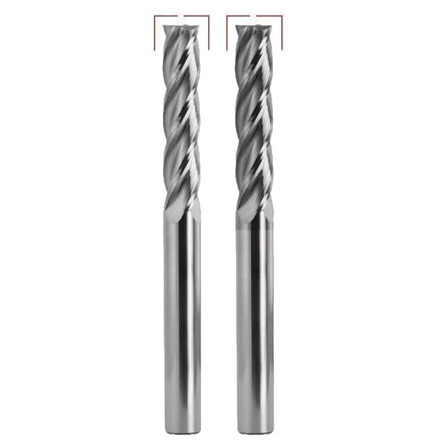 Best Carbide 8mm 4 Flute Long Series Square End Mill  AlTiN Coated-3