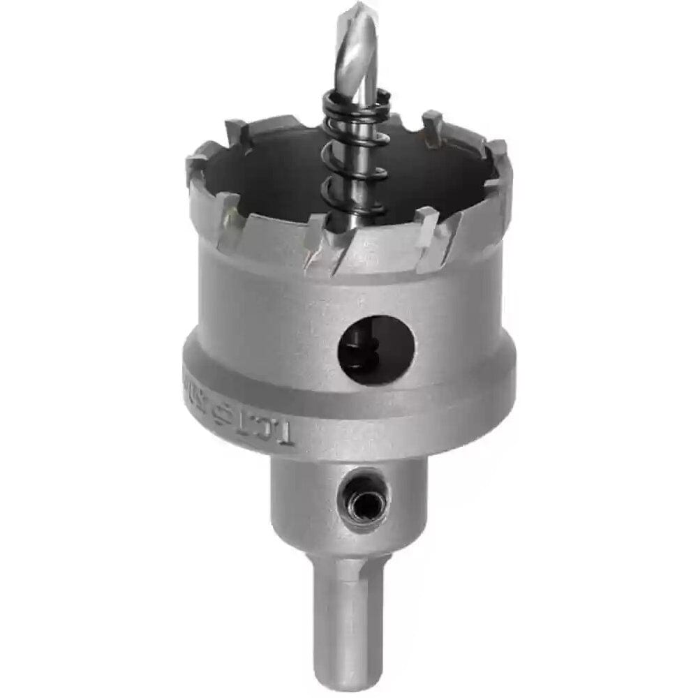 38mm Tungsten Carbide Tipped Holesaw (1/2" Shank) 25mm D.O.C-0