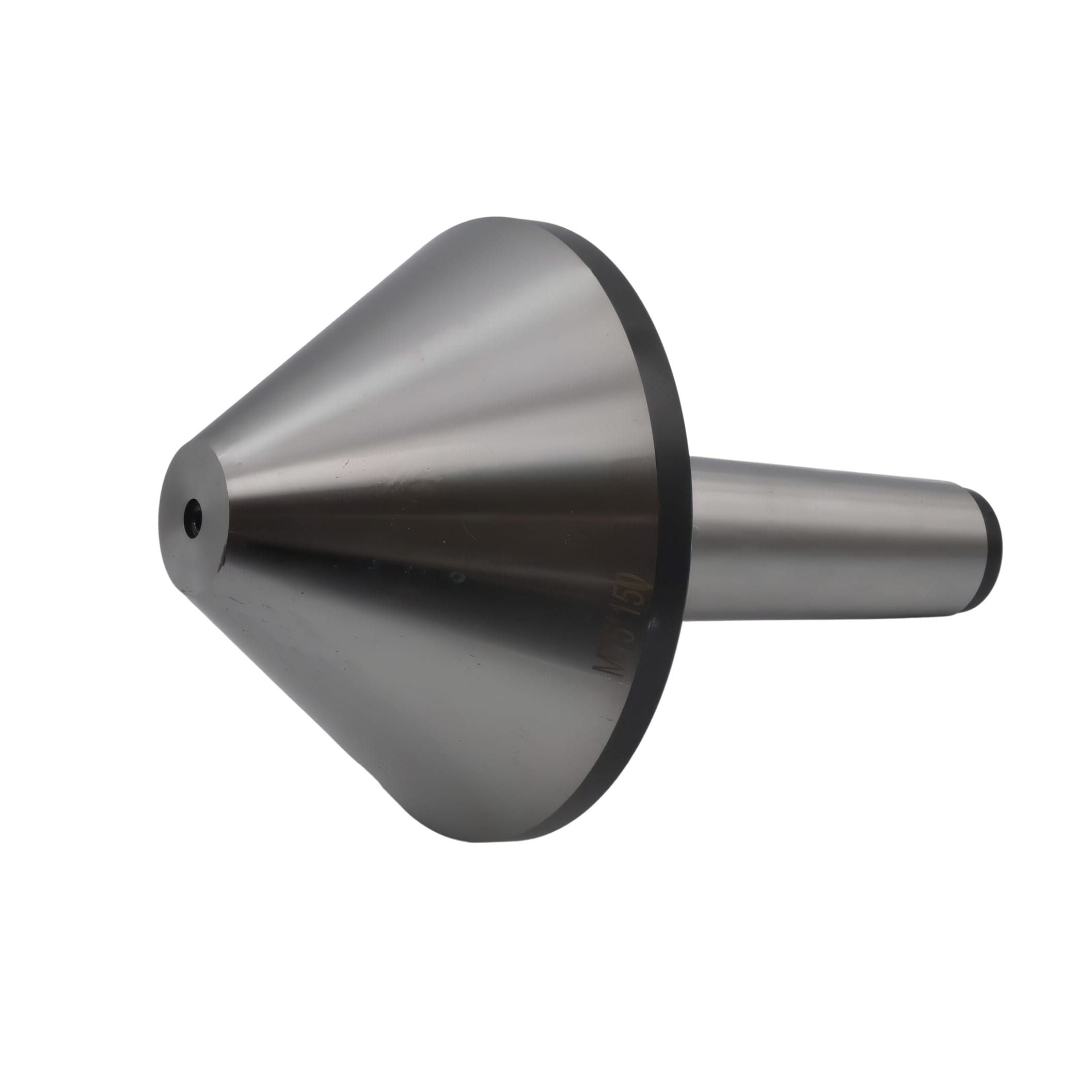 Bull Nose Pipe Centre MT5 x 150mm Heavy Duty Revolving Pipe Centre-4
