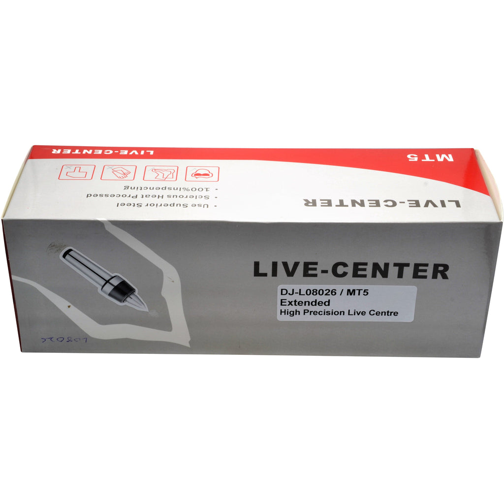Morse Taper 5 Extended Nose Precision High Speed Live Centre-3