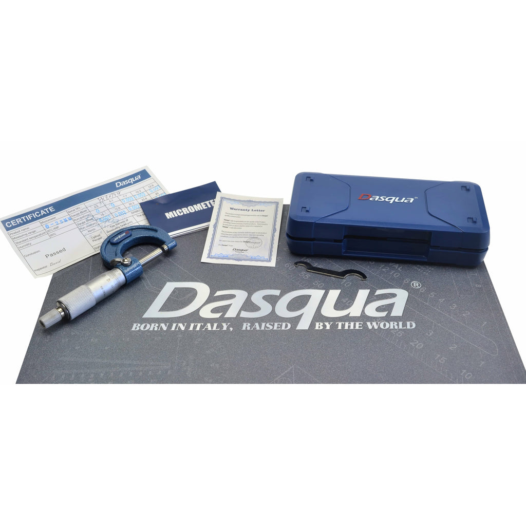 Dasqua Outside Micrometer 0 - 25 mm Series 4111-8105A-4