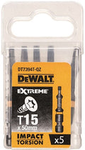 Imp dewalt accessories act torsion 50mm torx t15 - dt7394t-qz-0