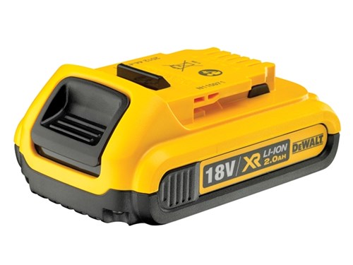 Dewalt dcb183 battery 18v xr 2.0ah li-ion - dcb183-xj-0