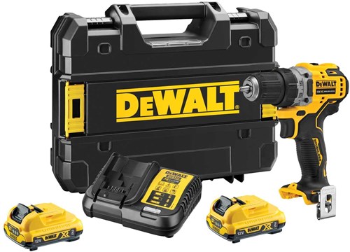 Dewalt dcd701d2-qw cordless drill 12v 2.0ah li-ion - dcd701d2-qw-0