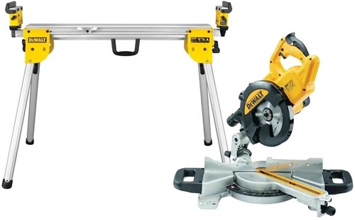 Dewalt dws774set ​​crosscut saw | 216mm 1400w | + base de7033 - dws774set-0