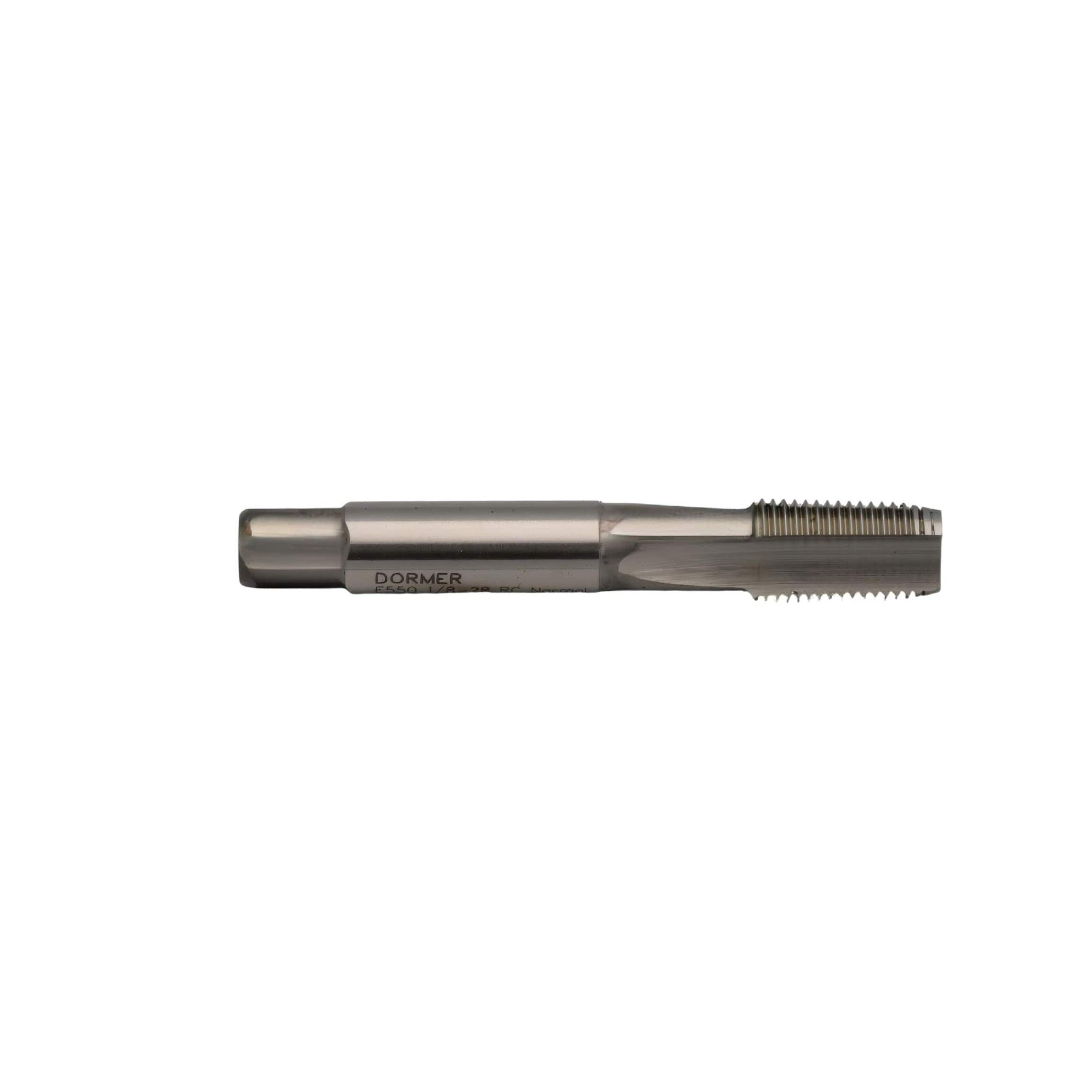 Dormer E5501/8 – 1/8" BSPT Rc HSS Straight Flute Hand Tap-0