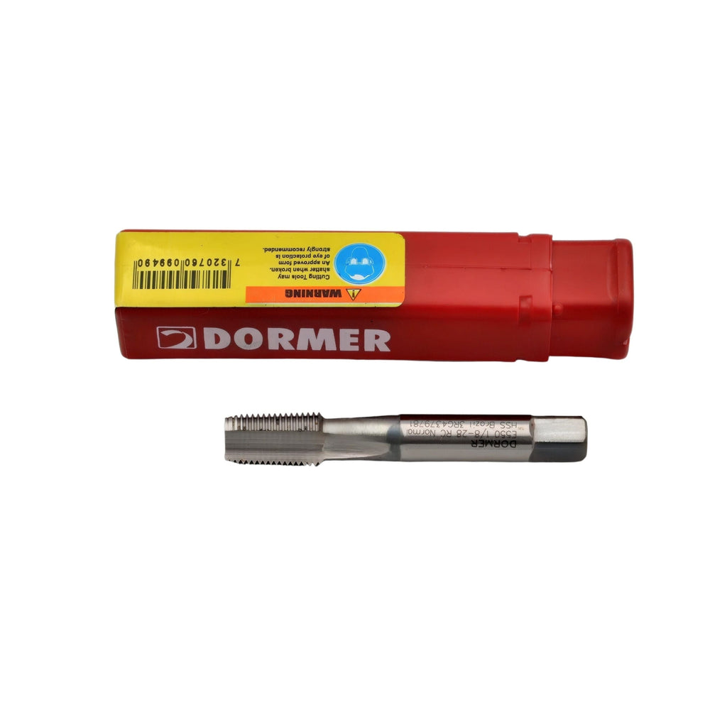 Dormer E5501/8 – 1/8" BSPT Rc HSS Straight Flute Hand Tap-4