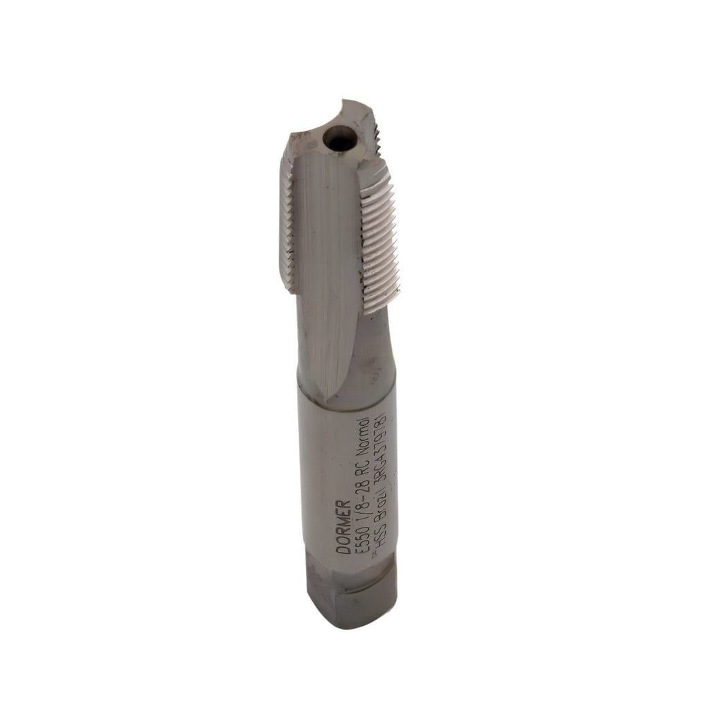 Dormer E5501/8 – 1/8" BSPT Rc HSS Straight Flute Hand Tap-1
