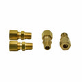 4pc Brass Compression Male Female Connector (T1/4xM1/8)-0