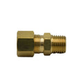 Brass Compression Male Female Connector (T3/8xM1/4)-0