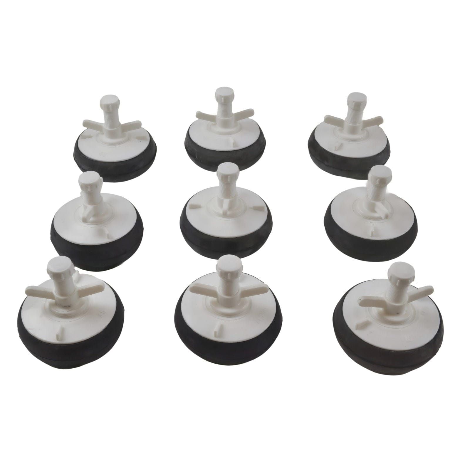 9x Nylon Mechanical Pipe Test Plug Bung with 13mm Bypass 110mm to 130mm-3