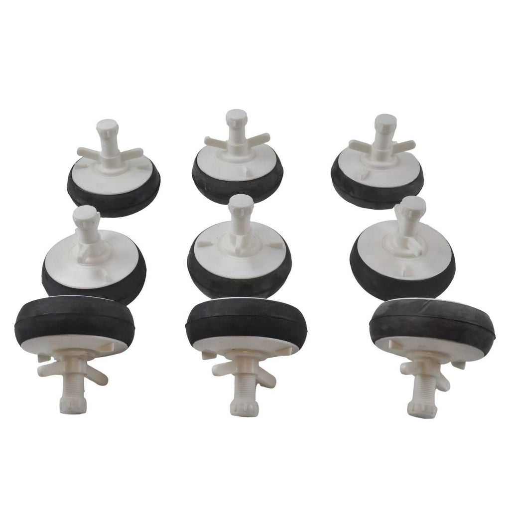 9x Nylon Mechanical Pipe Test Plug Bung with 13mm Bypass 110mm to 130mm-2