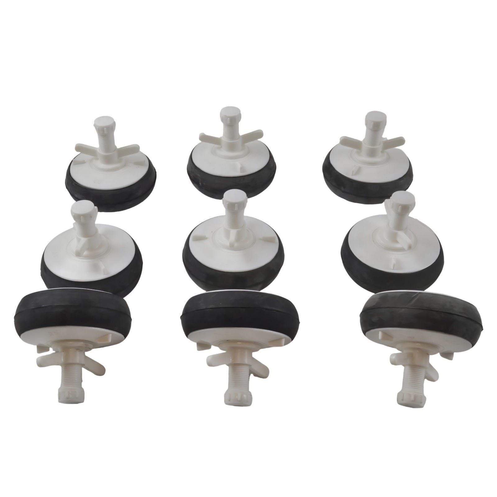 9x Nylon Mechanical Pipe Test Plug Bung with 13mm Bypass 110mm to 130mm-2