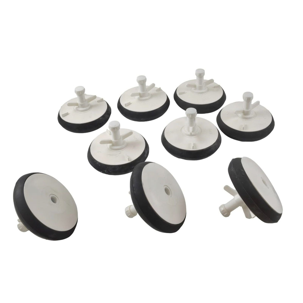 9x Nylon Mechanical Pipe Test Plug Bung with 13mm Bypass 145mm to 160mm-1