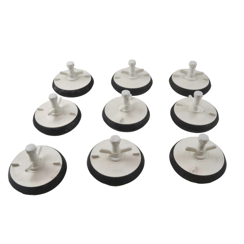 9x Nylon Mechanical Pipe Test Plug Bung with 13mm Bypass 145mm to 160mm-2