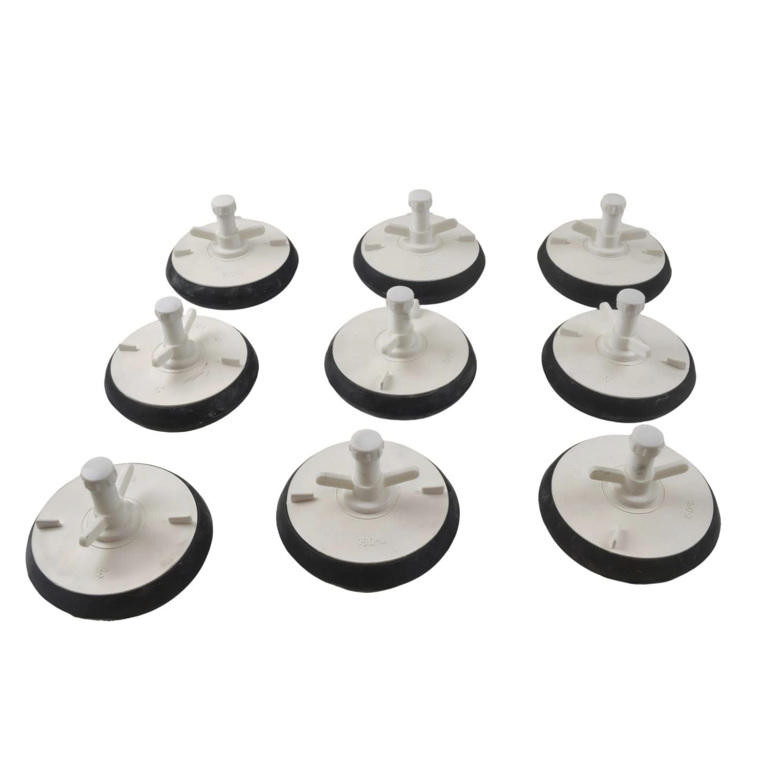 9x Nylon Mechanical Pipe Test Plug Bung with 13mm Bypass 145mm to 160mm-2