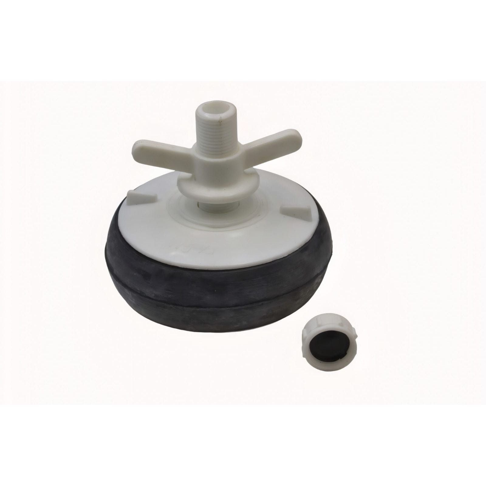 Nylon Mechanical Pipe Test Plug Bung with 13mm Bypass 110mm to 130mm-1