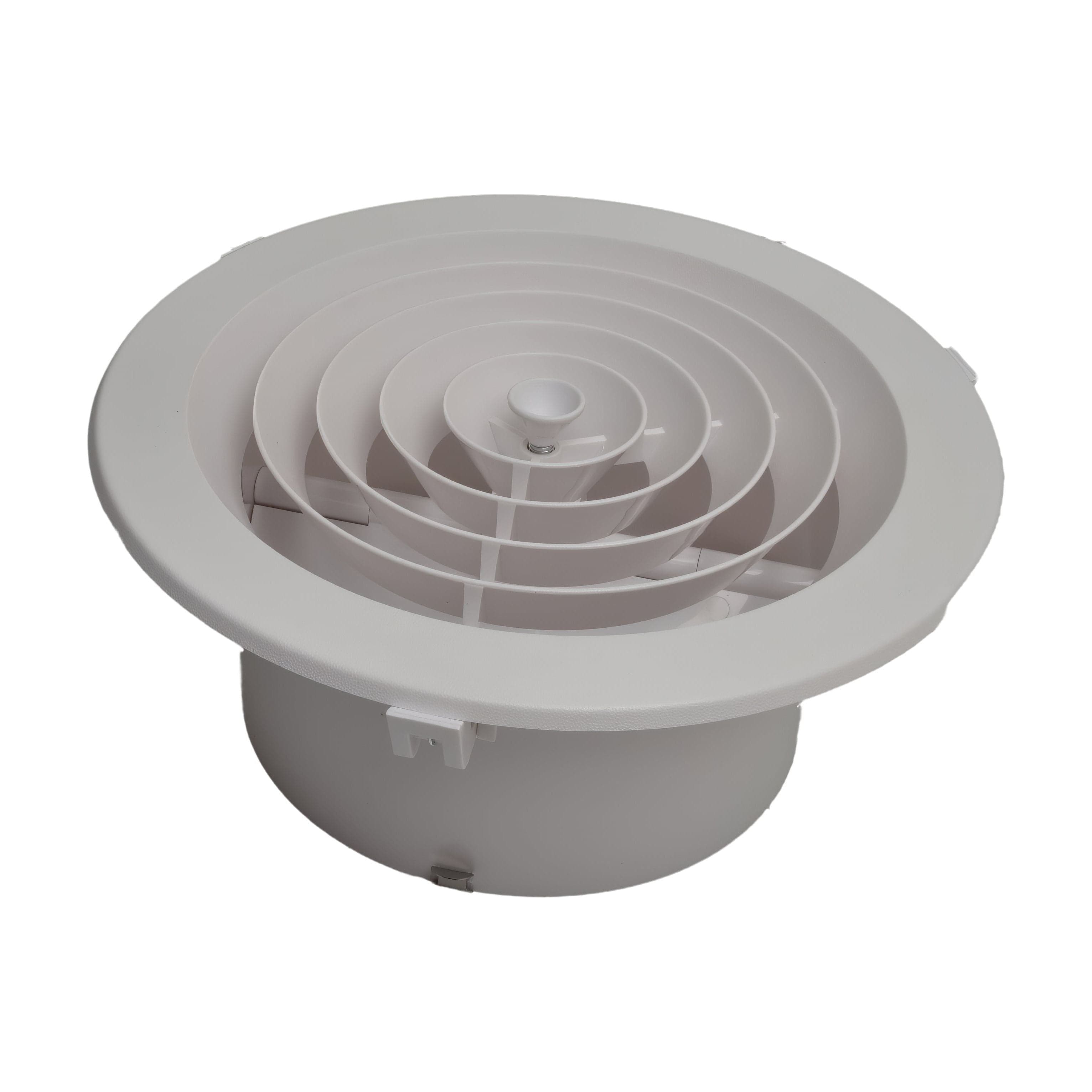 Pack of 20 Ductsure PDJ200 Plastic Round Ceiling Vent Diffuser-0