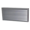 Pack of 4 Ductsure Door Relief Vent Grille Aluminium DG-A 600250-0