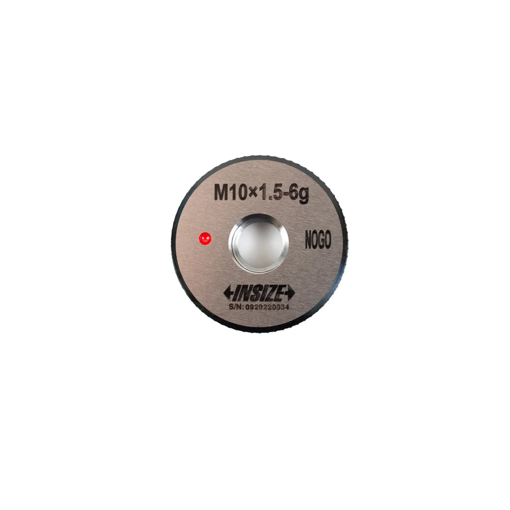 Insize NOGO Thread Ring Gauge M10X1.5 Series 4120-10N-4
