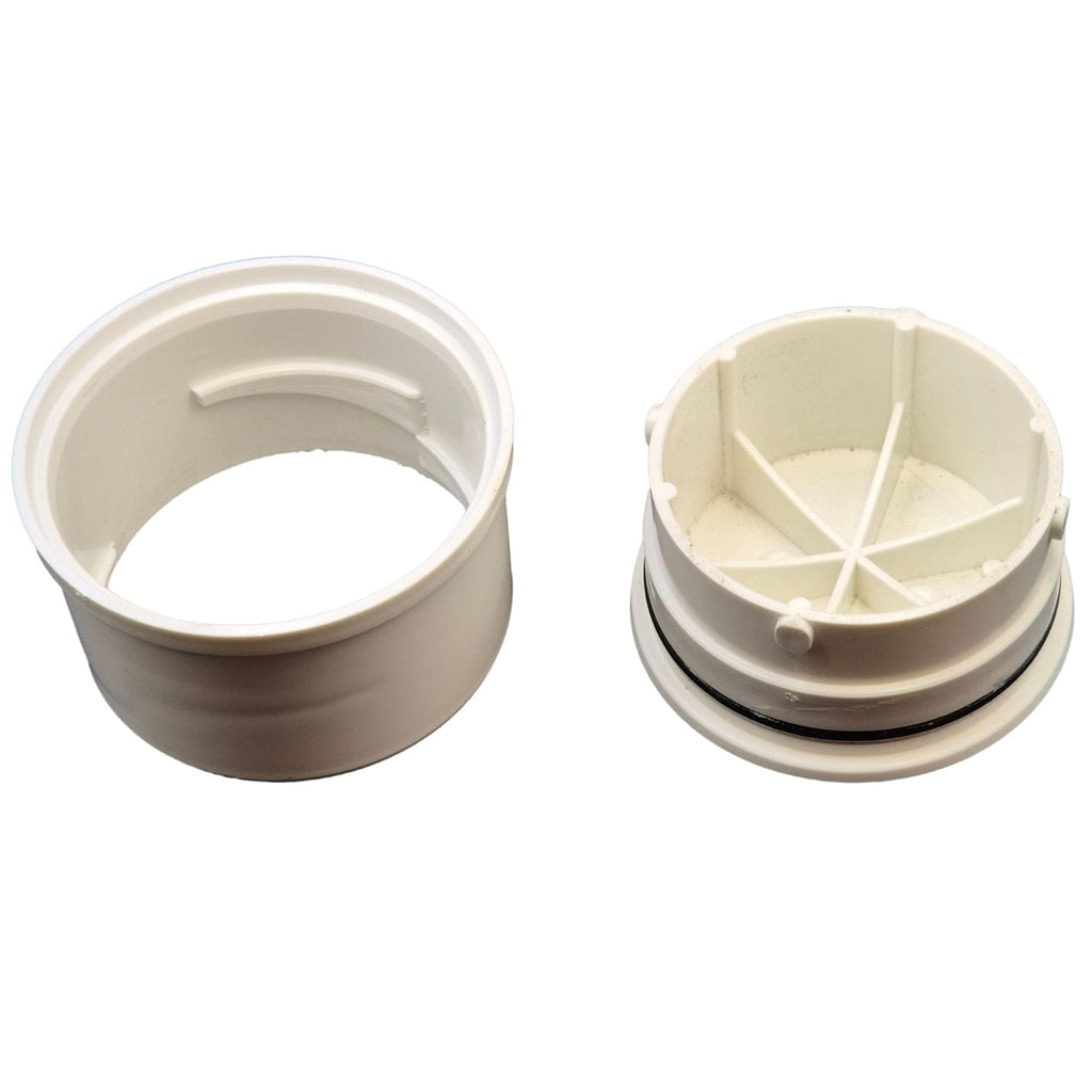 White Bolted Trap Screw-4