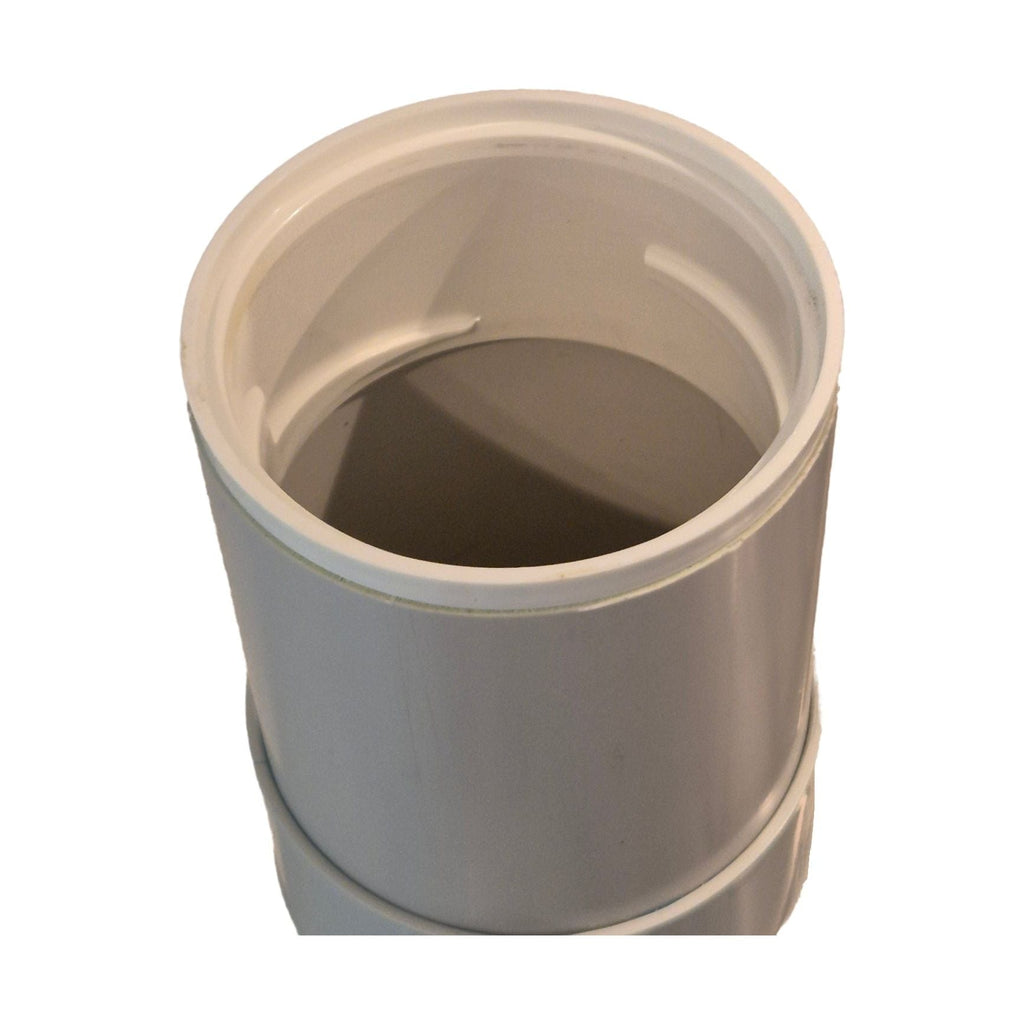 White Bolted Trap Screw-1