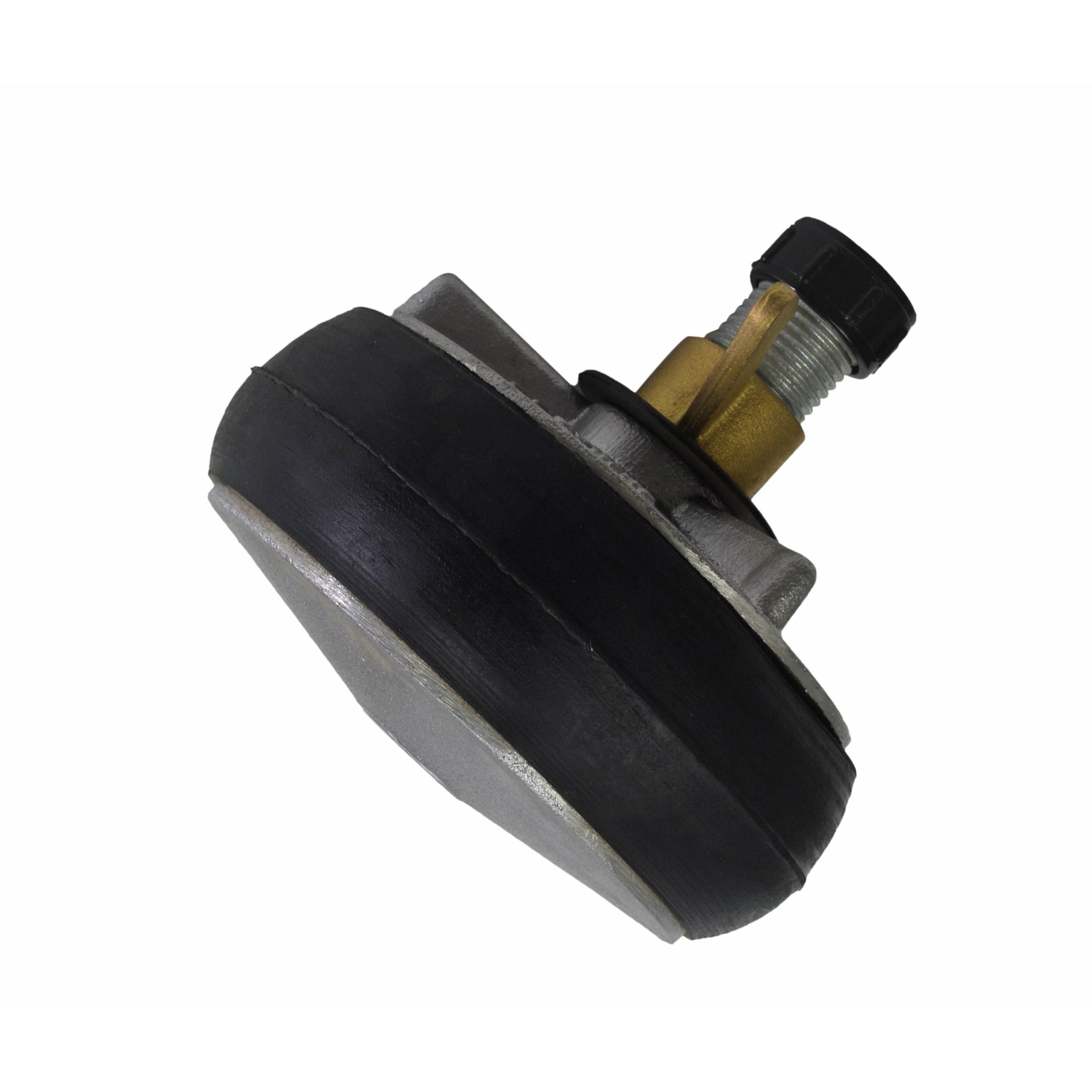 Aluminium Alloy pipe plug with 13 mm bypass 112-130 mm-3