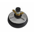 Aluminium Alloy pipe plug with 13 mm bypass 112-130 mm-0