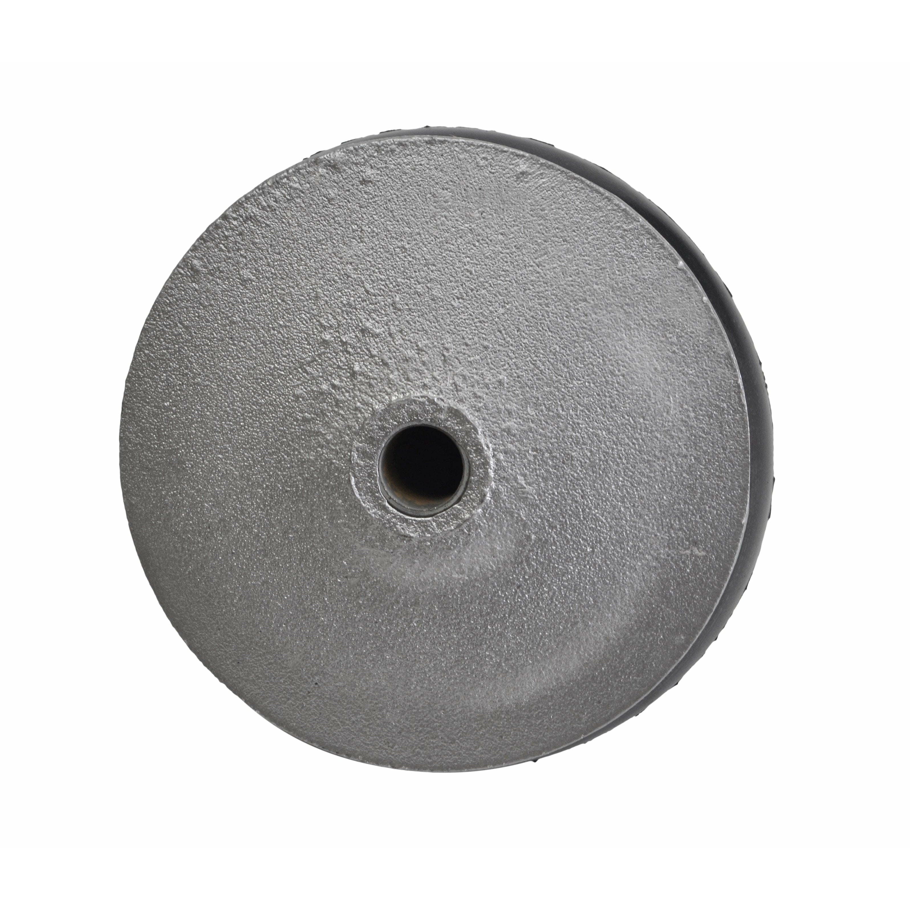 Aluminium Alloy pipe plug with 13 mm bypass 125-142 mm-1