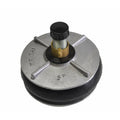 Aluminium Alloy pipe plug with 13 mm bypass 125-142 mm-0