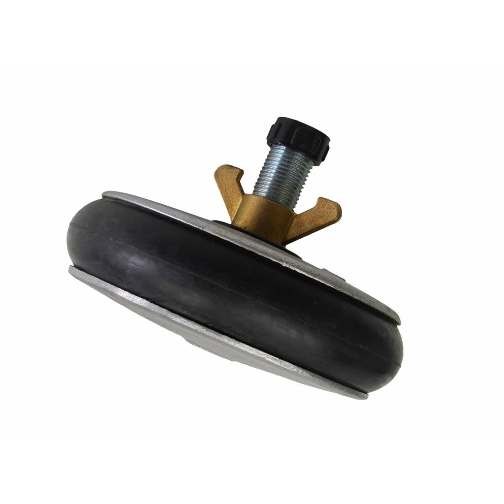 Aluminium Alloy pipe plug with 13 mm bypass 146-168mm-3