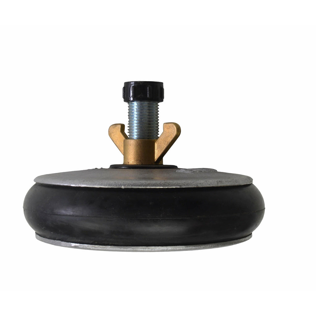 Aluminium Alloy pipe plug with 13 mm bypass 146-168mm-2