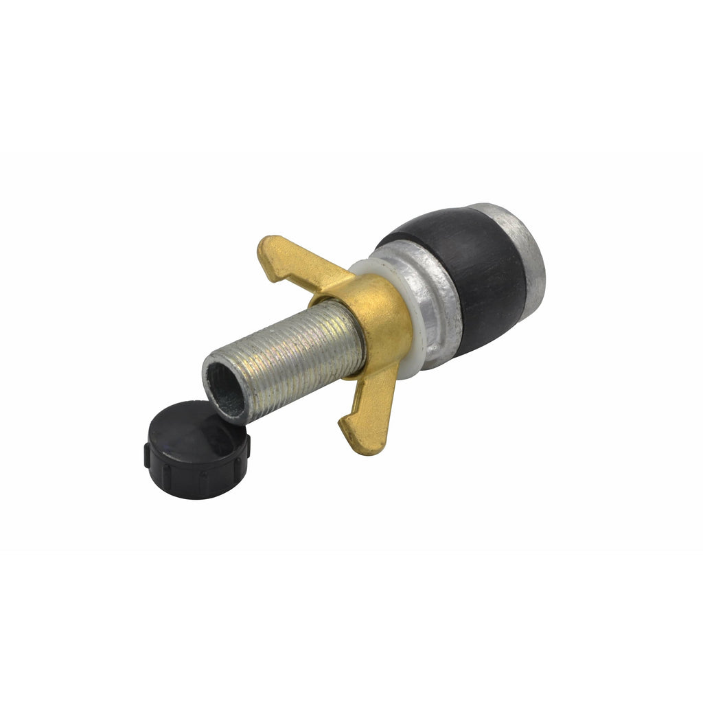 Aluminium Alloy pipe plug with 13 mm bypass 38mm-50mm-4