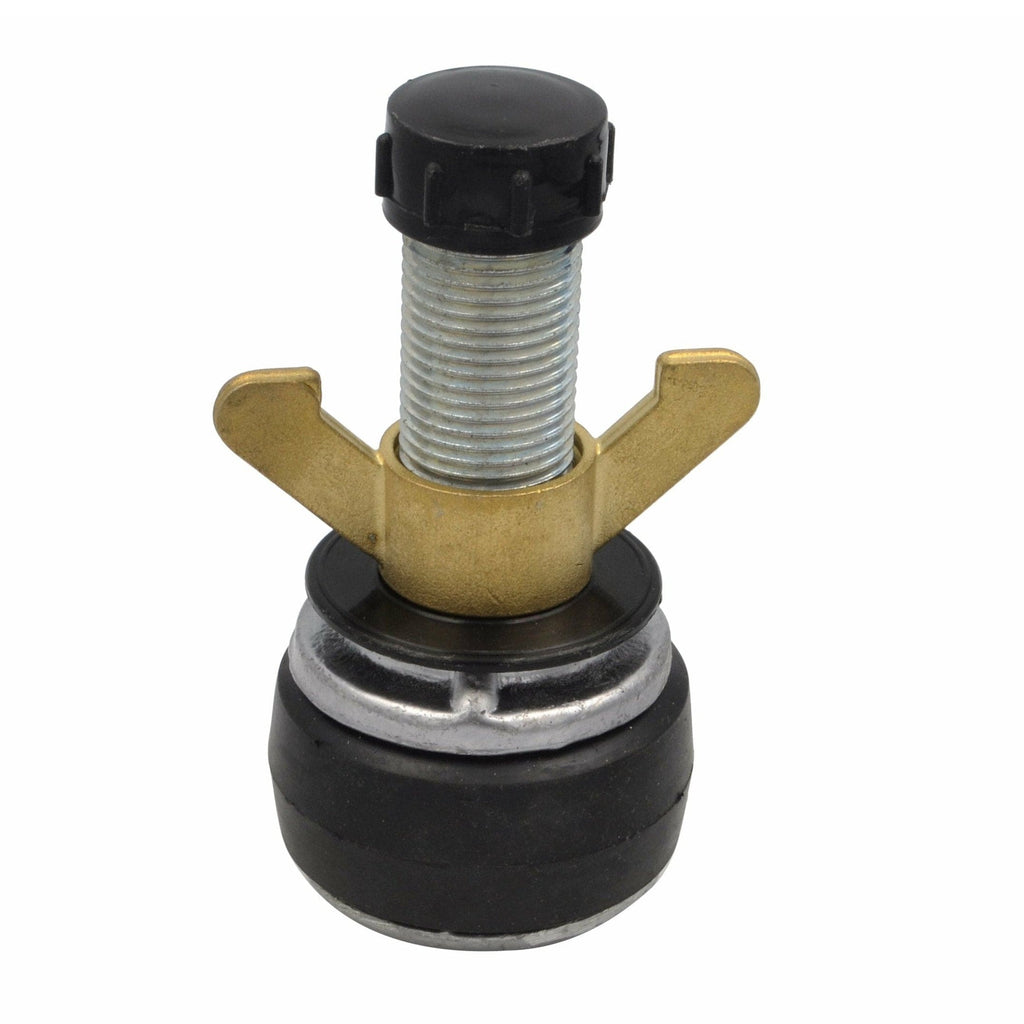 Aluminium Alloy pipe plug with 13 mm bypass 49mm-62mm-0