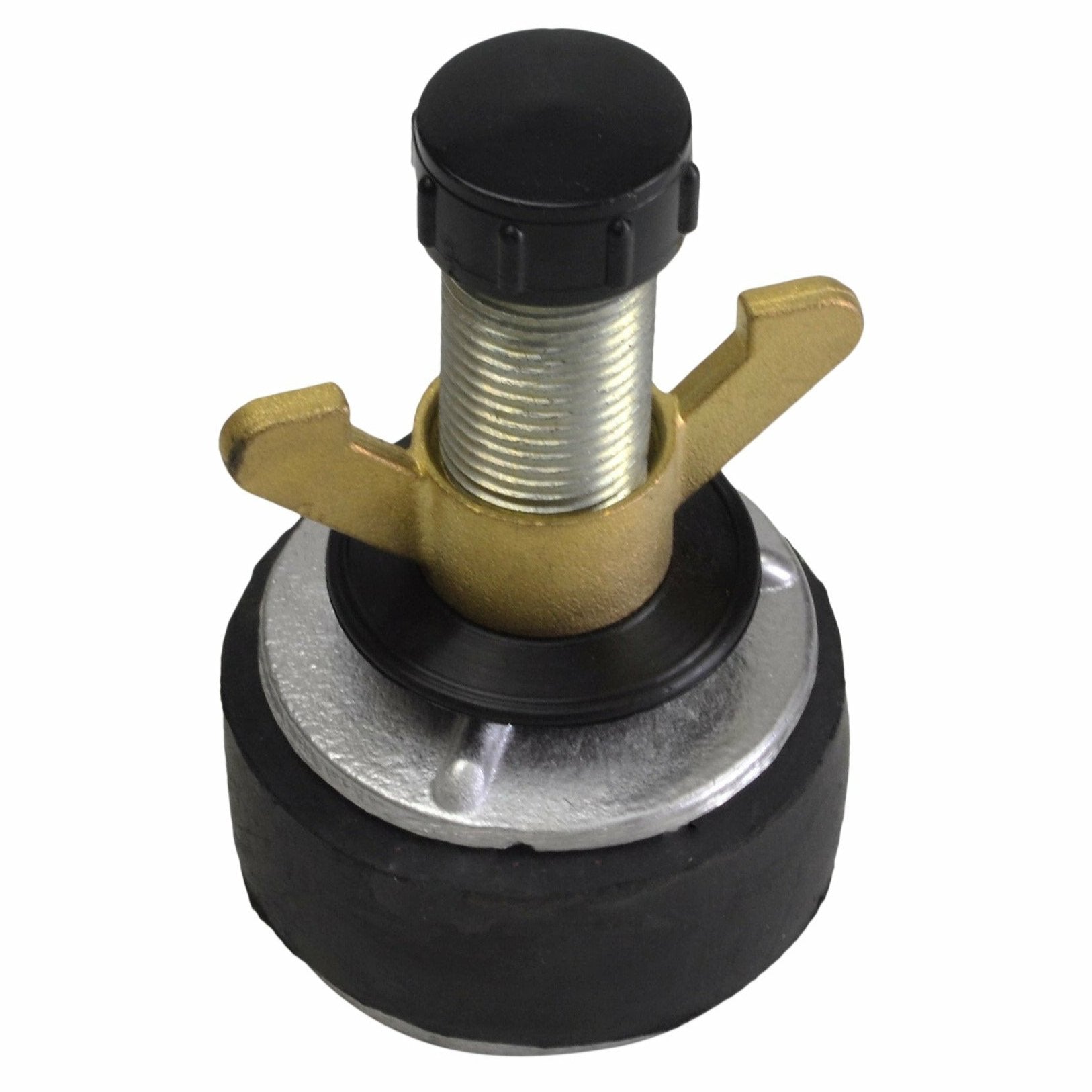 Aluminium Alloy pipe plug with 13 mm bypass 62-77mm-0