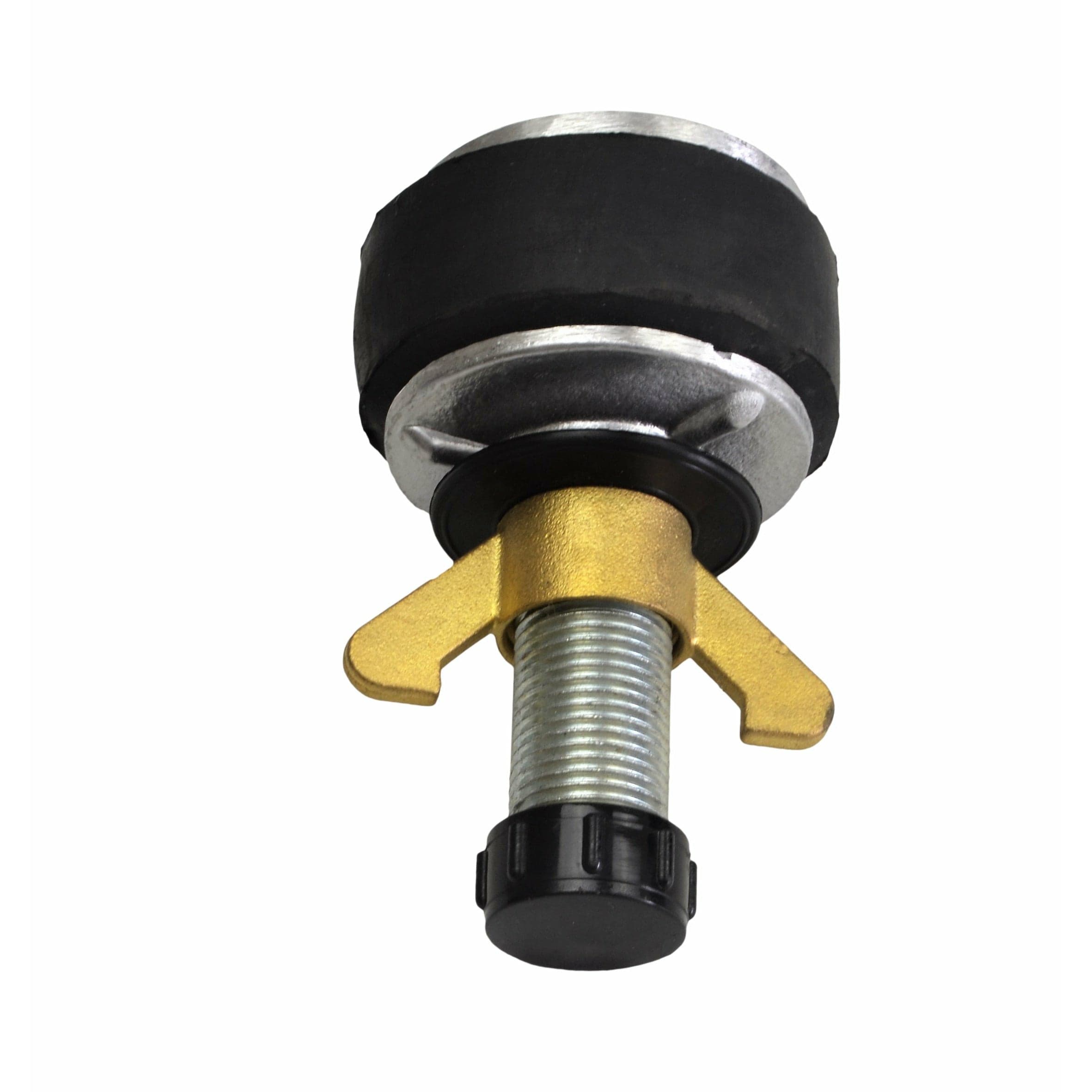 Aluminium Alloy pipe plug with 13 mm bypass 62-77mm-2