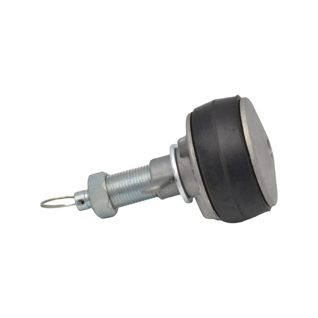 Aluminium Alloy pipe plug with 13 mm bypass 78-89mm-4