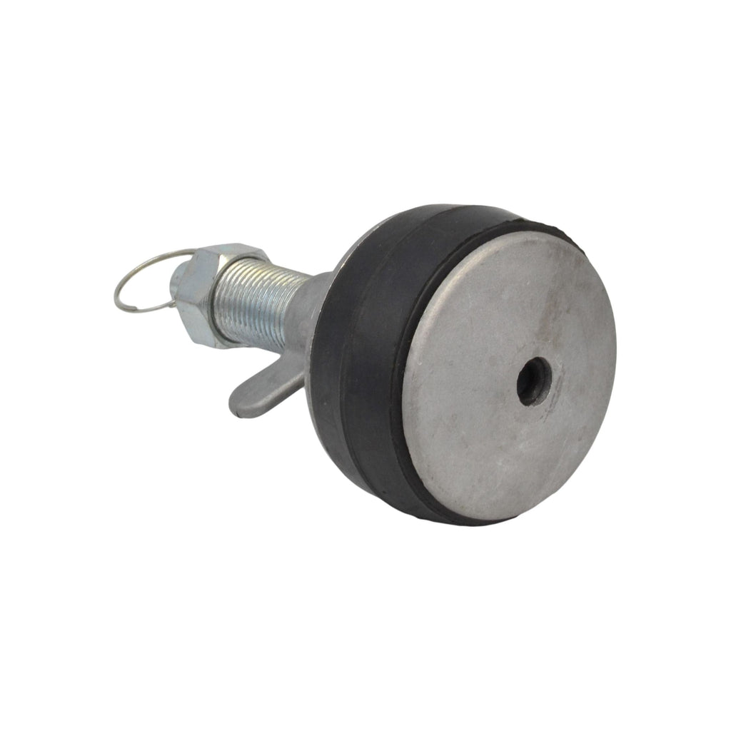 Aluminium Alloy pipe plug with 13 mm bypass 78-89mm-3